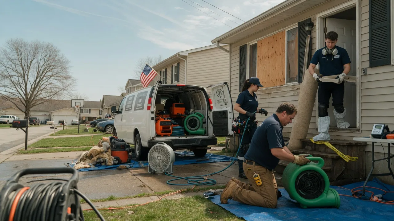Water Damage Restoration in Bergton, VA near me